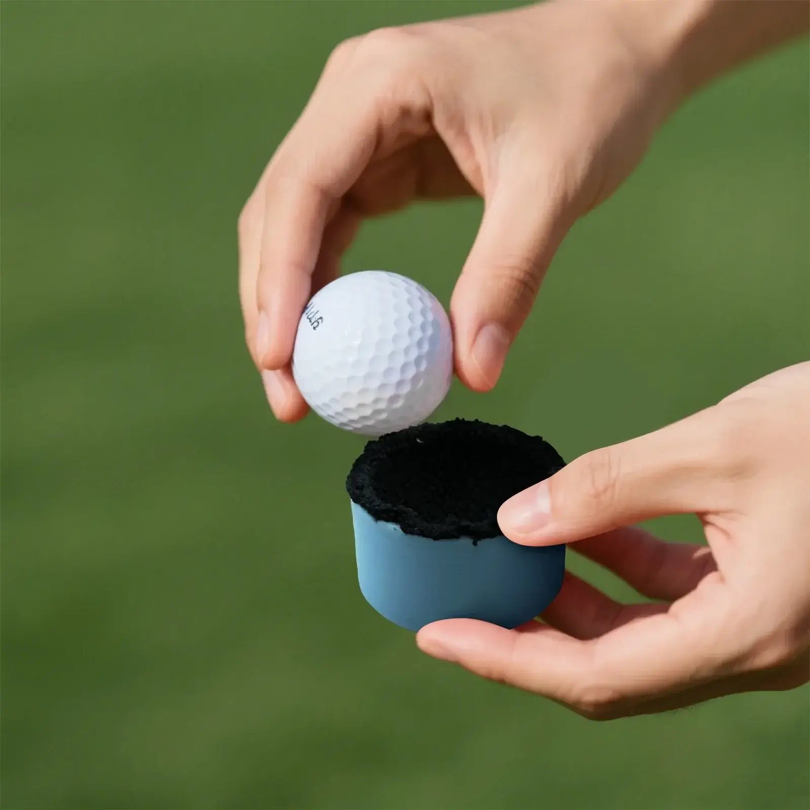 Magnetic Golf Ball Washer Sturdy Lightweight Portable Sportsman Specialty Products