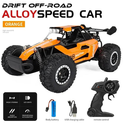 RC Car 2.4Gh Model With LED Lights 2WD High Speed