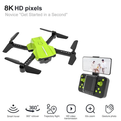 Mini K10 Drone 8K HD Camera FPV RC Drones Professional RTF Quadcopter Sportsman Specialty Products