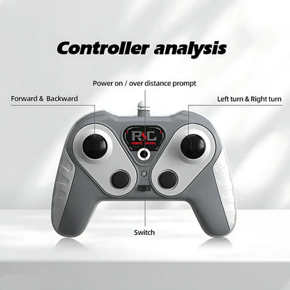 High speed RC speed boat remote controller with forward, backward, and directional controls.