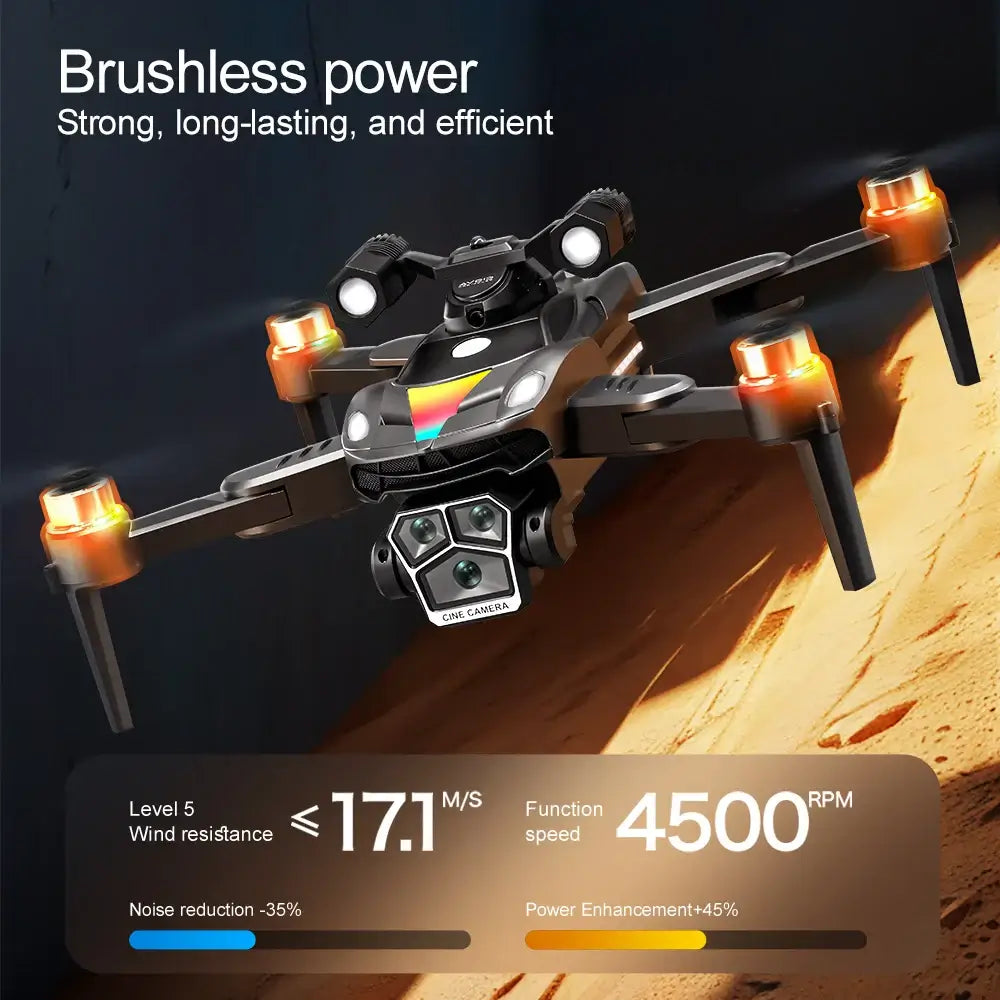 KBDFA V188 Drone 8K HD Aerial Professional Dual Cameras Optical Sportsman Specialty Products
