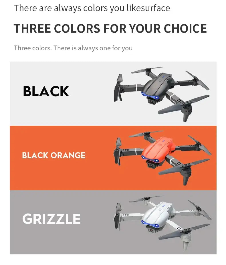 New E99Pro RC Drone 4K Professinal With 1080P Wide Angle HD Camera Sportsman Specialty Products