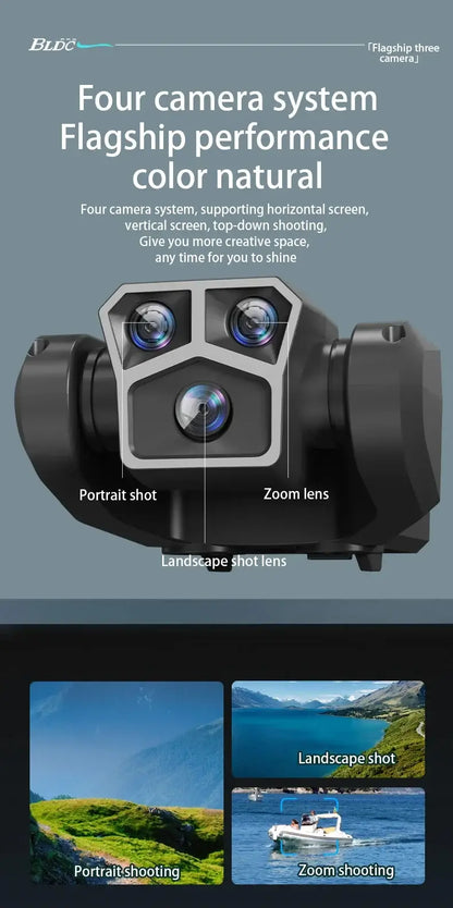 Xiaomi AE7 Drone 8K HD Brushless Profesional Triple Camera Sportsman Specialty Products