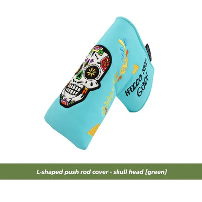 Golf Blade Putter Cover Golf HeadCover Multiple Protect your blade putter with precision-engineered coverage designed for the discerning golfer. This headcover shields your club from impact damage, moisture, and the elements during transport and storage.
