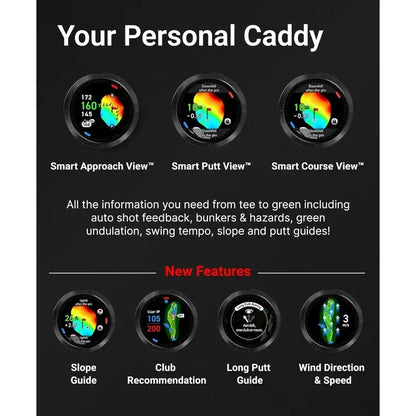 T11 PRO Golf GPS Watch Smart Golf Watch with GPS & Golf Swing Sportsman Specialty Products