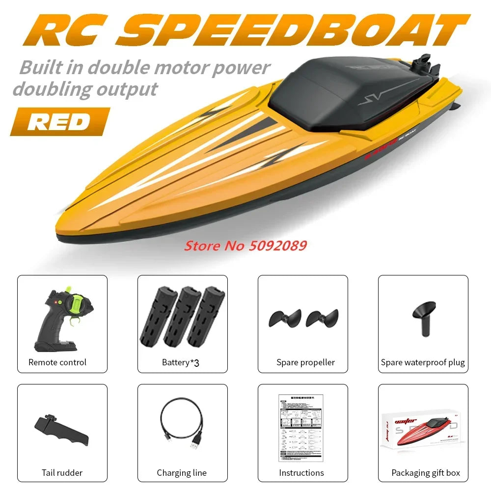 35CM Large RC Racing Boat Radio Control SpeedBoat