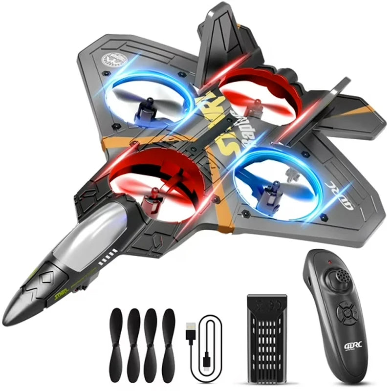 4DRC Drone V17 RC Aircraft Remote Control Foam Glider