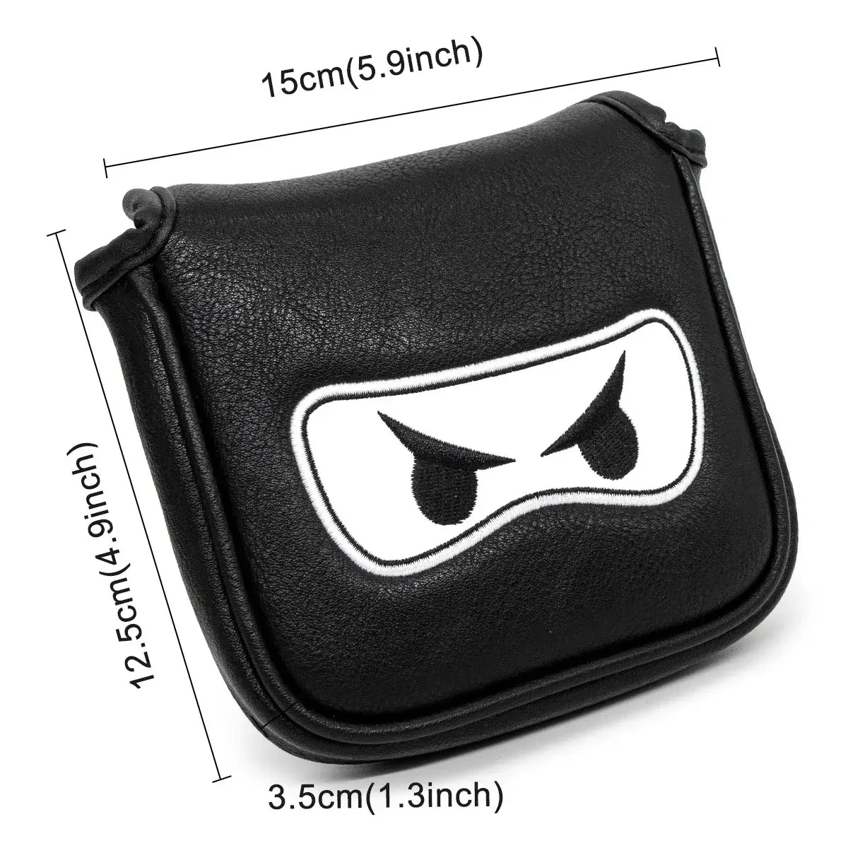 Aliennana Golf Club Headcover Set, Black Ninja Driver Head Cover Sportsman Specialty Products