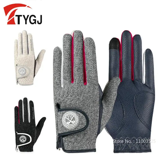 Ttygj Autumn Winter Windproof Warm Golf Gloves Sportsman Specialty Products