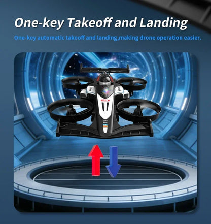 dual mode quadcopter stunt car Drift Racing Car