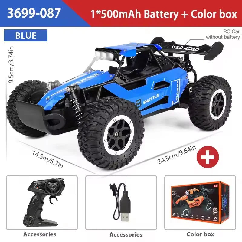 Rc Cars 1:16 2WD Off-Road RC Truck All Terrain