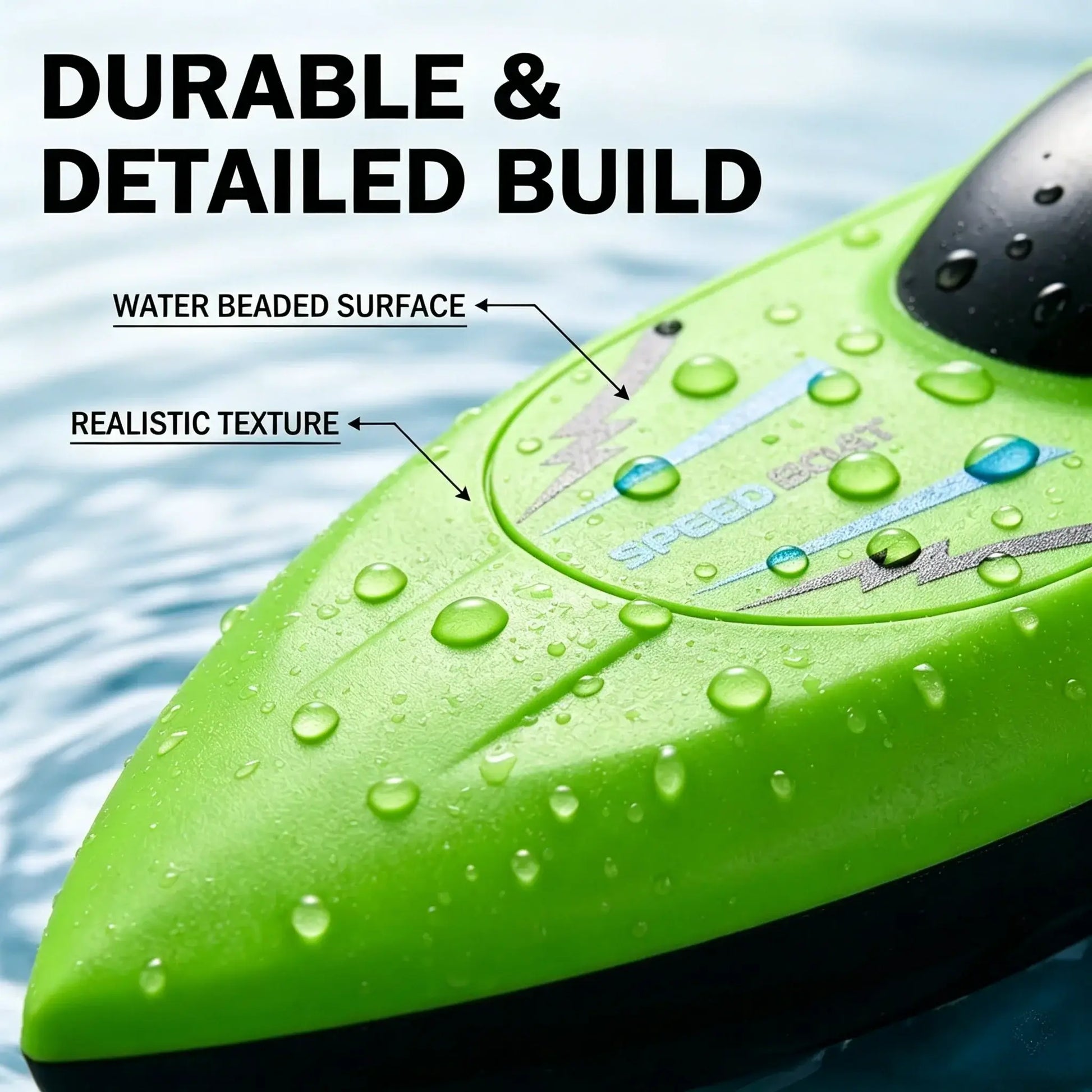 2 Pack Remote Control Boat 2.4GHz Dual Motor RC Speedboat