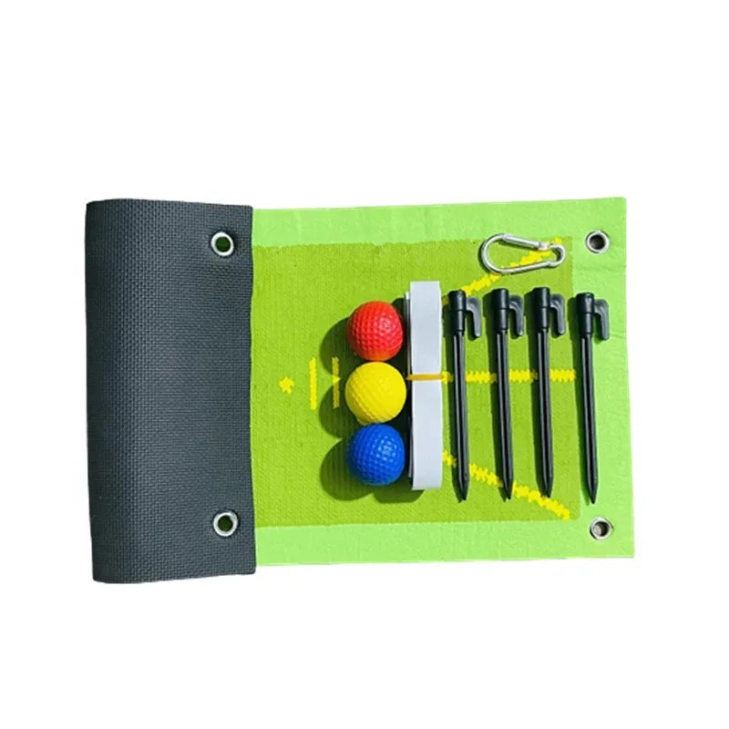 Golf Auxiliary Training Mat for Swing Correction Training