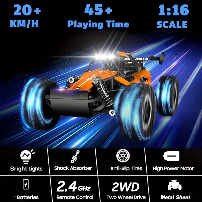 Rc Cars 1:16 2WD Off-Road RC Truck All Terrain