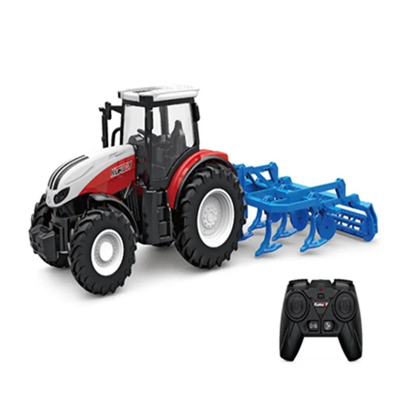 RC Tractors Trailer 2.4G Radio Controlled Farm Ca