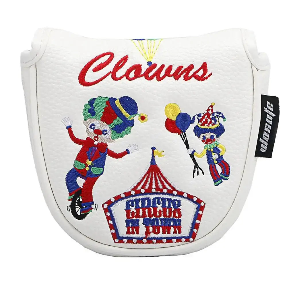 Mallet Putter Headcover Waterproof PU Clown Pattern Sportsman Specialty Products
