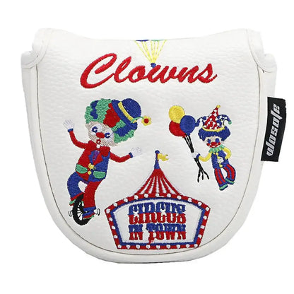 Mallet Putter Headcover Waterproof PU Clown Pattern Sportsman Specialty Products