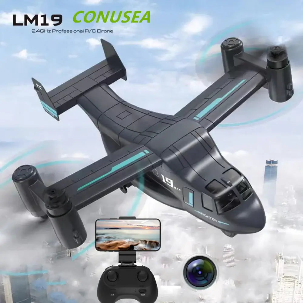LM19 Camera Drone 480P Wifi Fpv Drones Rc Drone Remote Control Helicopter Sportsman Specialty Products