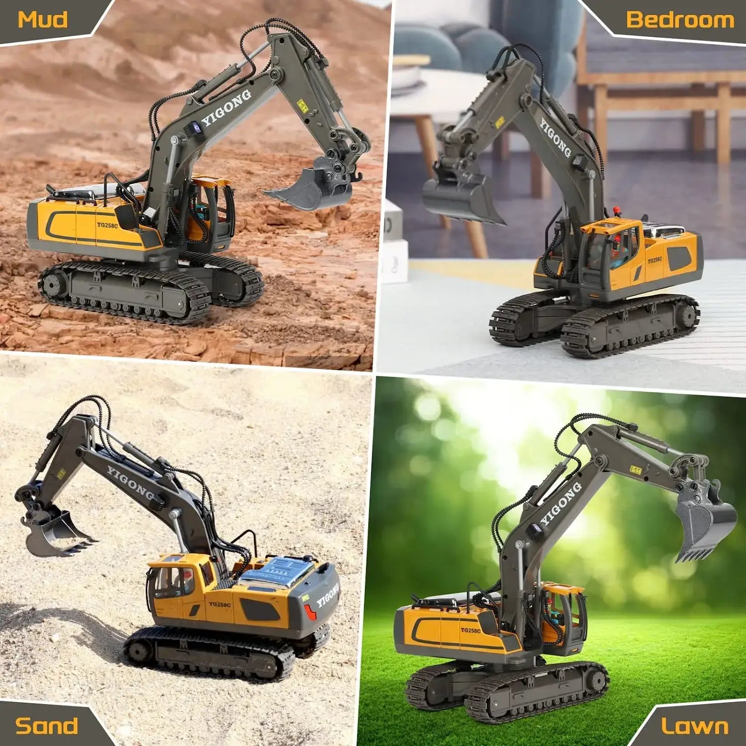 RC Excavator 120 Remote Control Truck