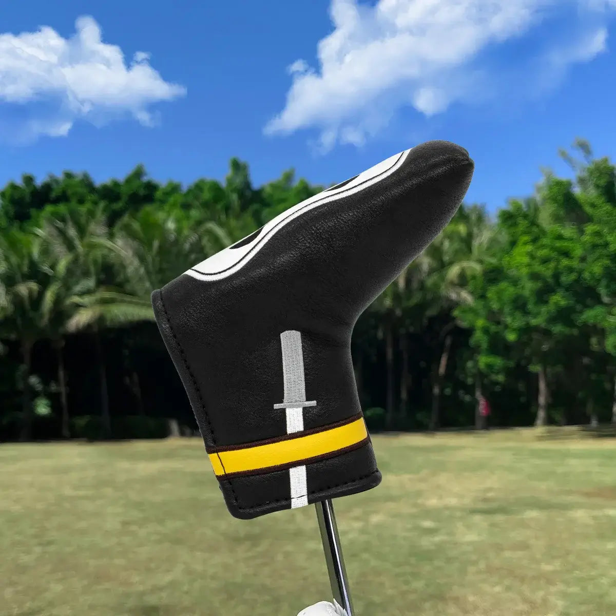 Aliennana Golf Club Headcover Set, Black Ninja Driver Head Cover Sportsman Specialty Products