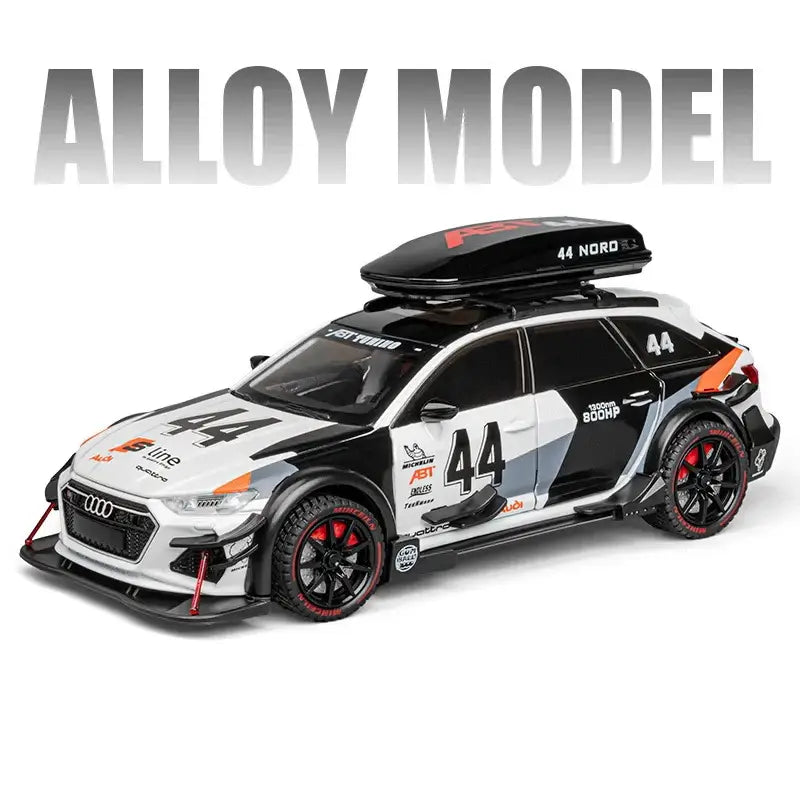 1/24 Audi RS6 Avant Station Wagon Alloy Racing Car Model Sportsman Specialty Products
