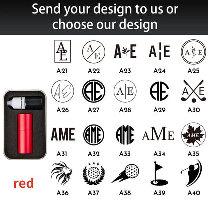 Personalized Golf Ball Stamp Custom Logo Golf Seal Custom Brand