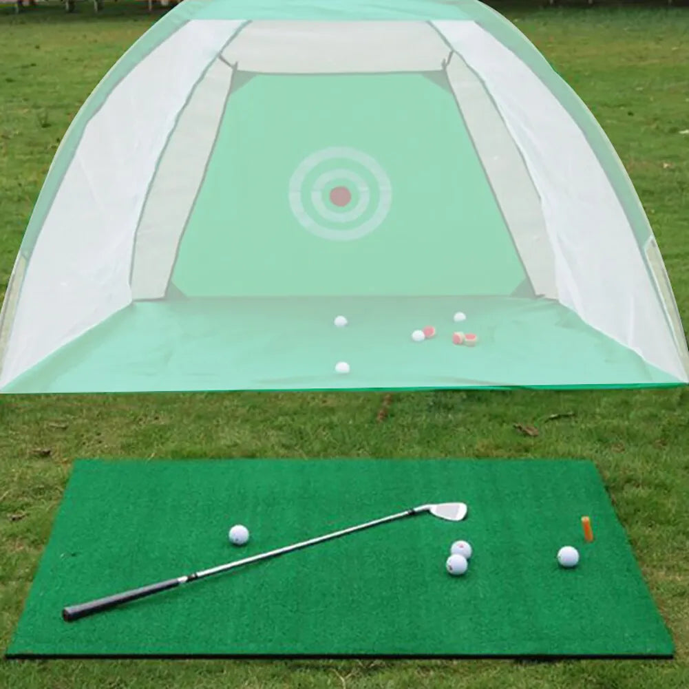 Golf Practice Pad 51X21cm Artificial Lawn Rubber Durable Golf Cage Grass Pad Sportsman Specialty Products