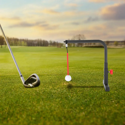 Outdoor Golf Hitting Swing Training Tool , Professional Golf Ball Chipping Practice