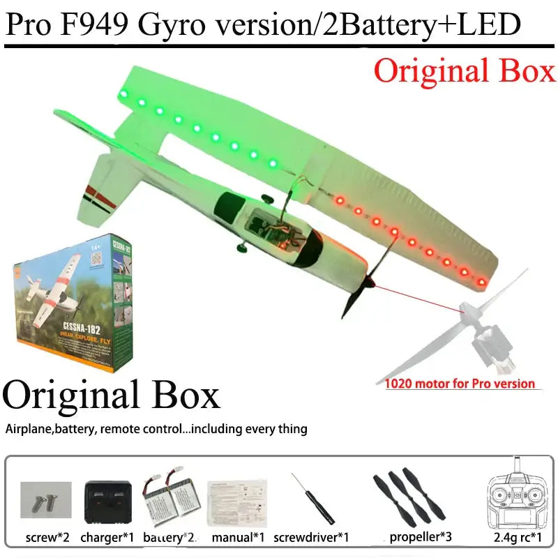 WLtoys F949 2.4G 3D6G 3Ch RC Airplane Fixed Wing Plane