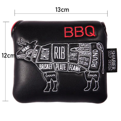 Square Mallet Putter Cover Golf Headcover For TaylorMade Spider X Sportsman Specialty Products