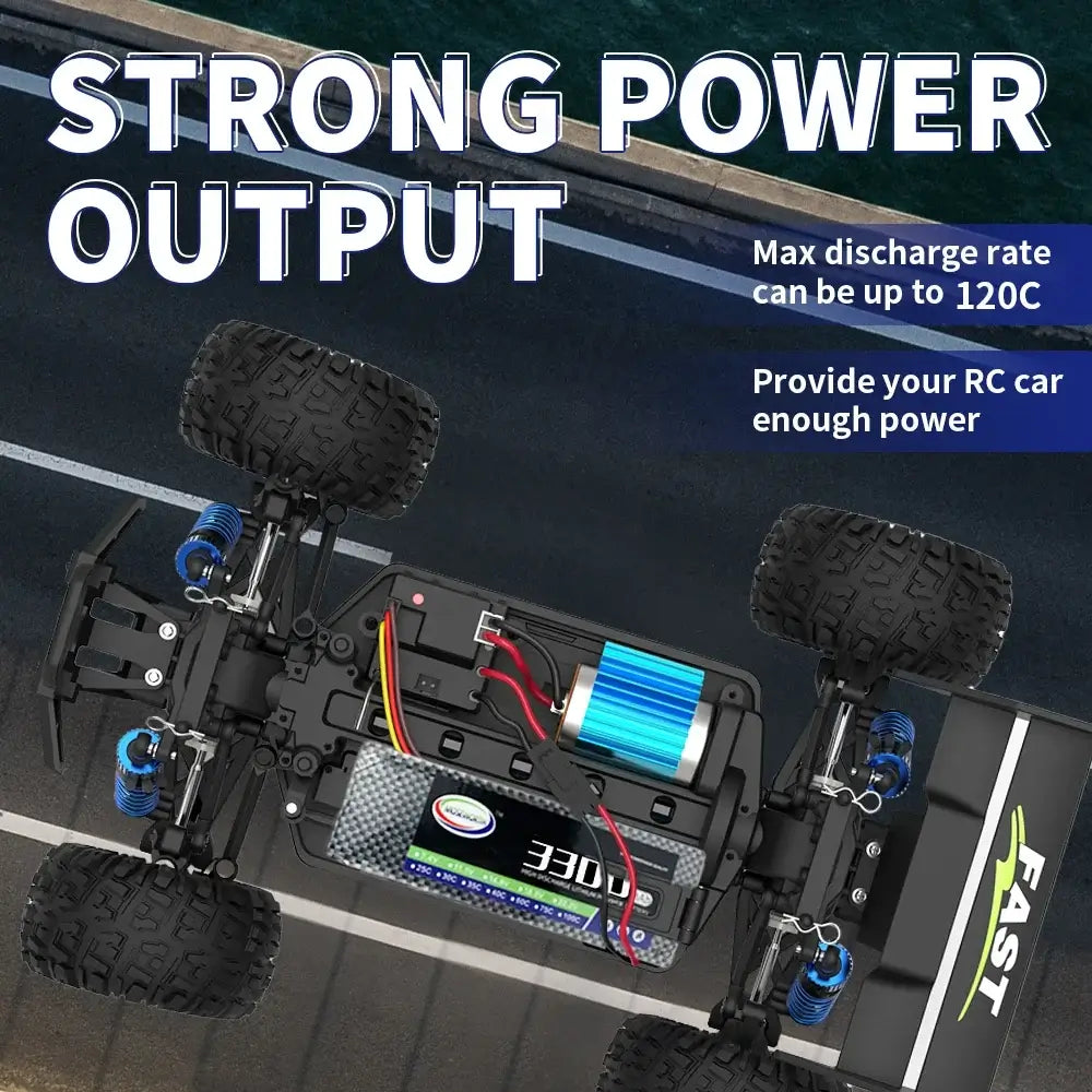 RC Lipo Battery collection featuring 100% capacity, ideal for various RC applications like drones and cars.
