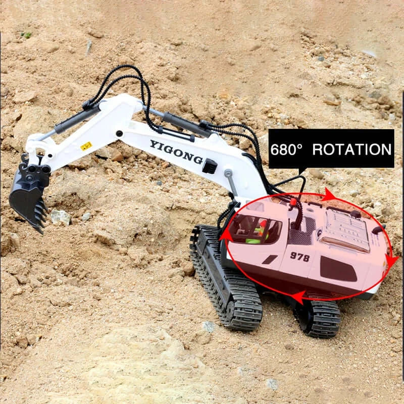 RC Excavator 1:20 Remote Control Truck Sportsman Specialty Products