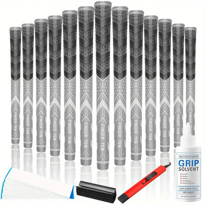 13 Golf Club Standard Grips/Medium Corded Rubber Multi-Purpose Sportsman Specialty Products