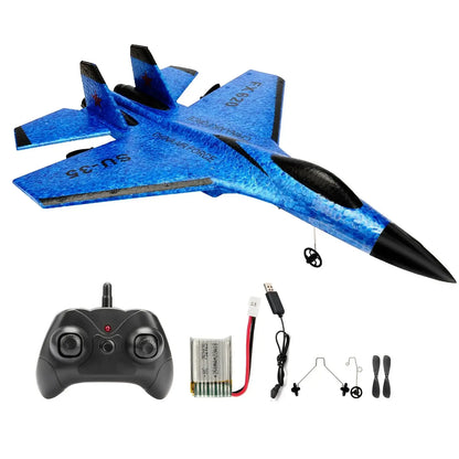 SU35 RC Plane FX620 FX820 2.4G Remote Control Flying Model Glider Airplane Sportsman Specialty Products