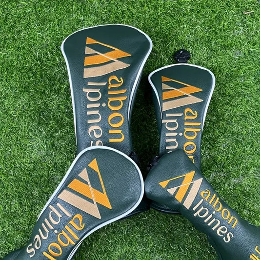 Golf Club Head Covers Set-PU Fabric, Hook and Loop Closure Sportsman Specialty Products