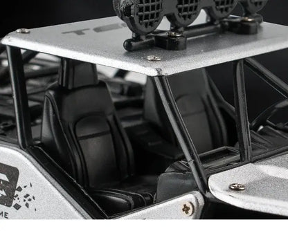 Interior view of RC Car Remote Control Climbing Vehicle showcasing the seats and detailed design.