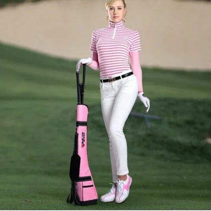 PGM Waterproof Nylon Golf Gun Bag Protable Sunday Bag# PGM Waterproof Nylon Golf Gun Bag Portable Sunday Bag Engineered for golfers who demand durability and convenience, this lightweight Sunday bag combines waterproof nylon construction with thoughtful p