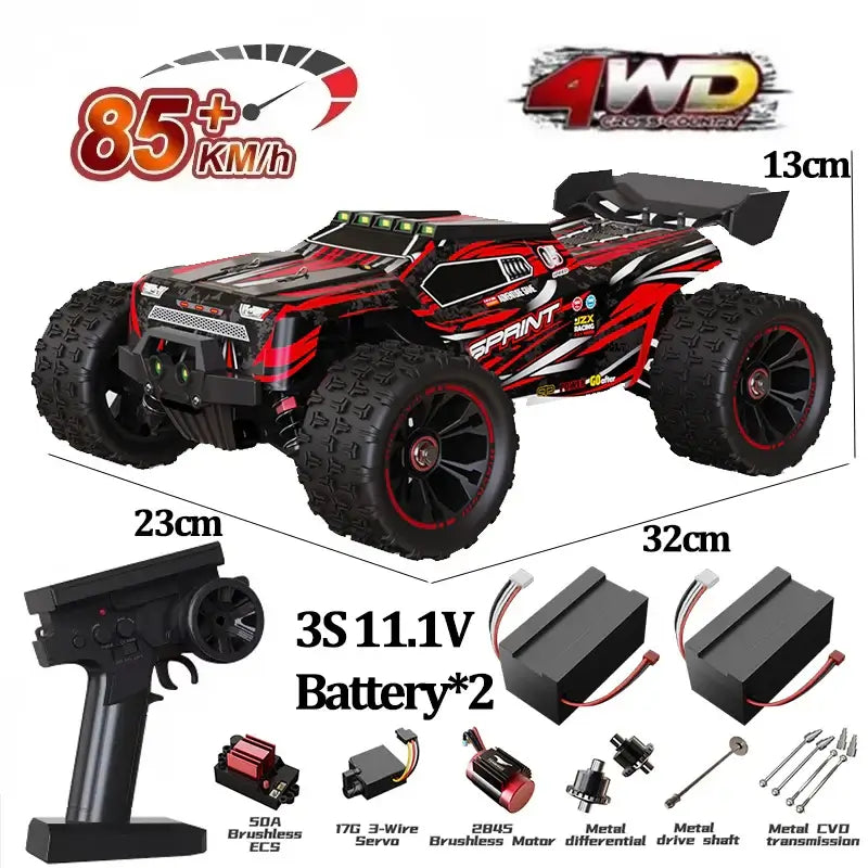 9522PRO 85KM/H RC Car Brushless Four-wheel Drive