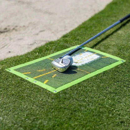 Golf Auxiliary Training Mat for Swing Correction Training
