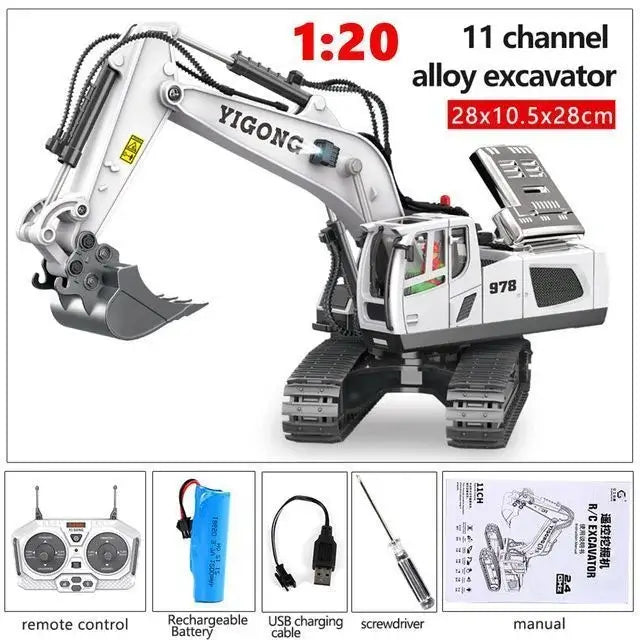 RC Excavator 120 Remote Control Truck