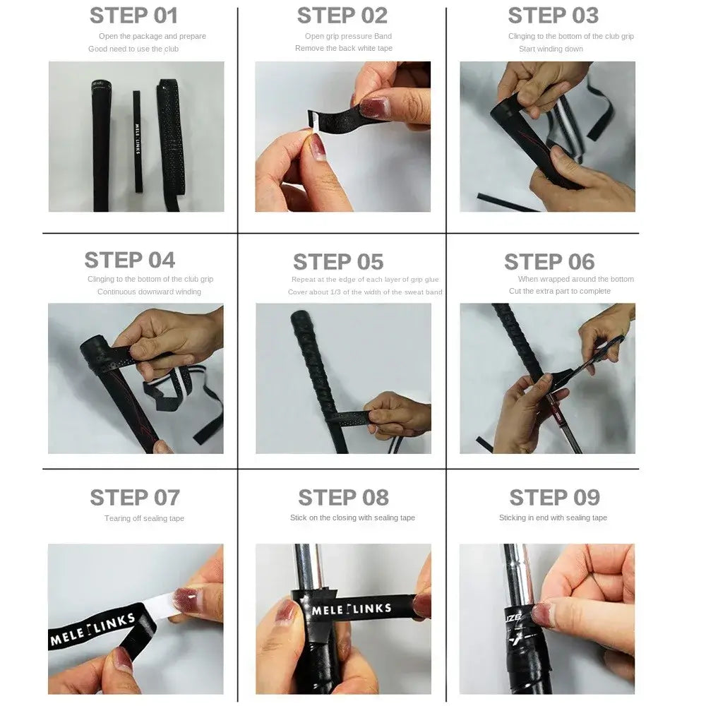 Training Non-slip Golf Club Grip Winding Belt Sweatproof Quick Replacement Sportsman Specialty Products