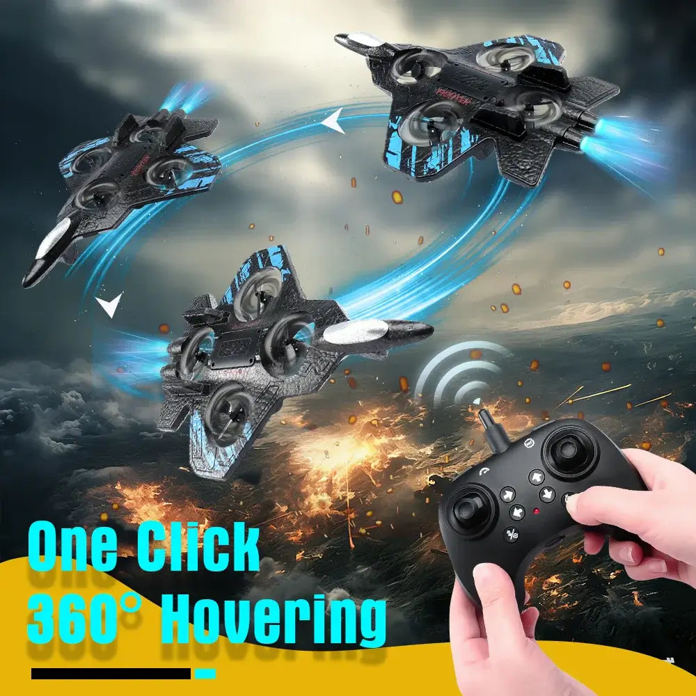 RC Airplane 2.4G Remote Control Airaraft Stunt Tumbling Helicopter DroneRC Airplane 2.4G Remote Control Aircraft - Stunt & Tumbling