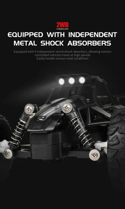 116 RC Car Remote Control Car with independent metal shock absorbers for enhanced performance and speed.