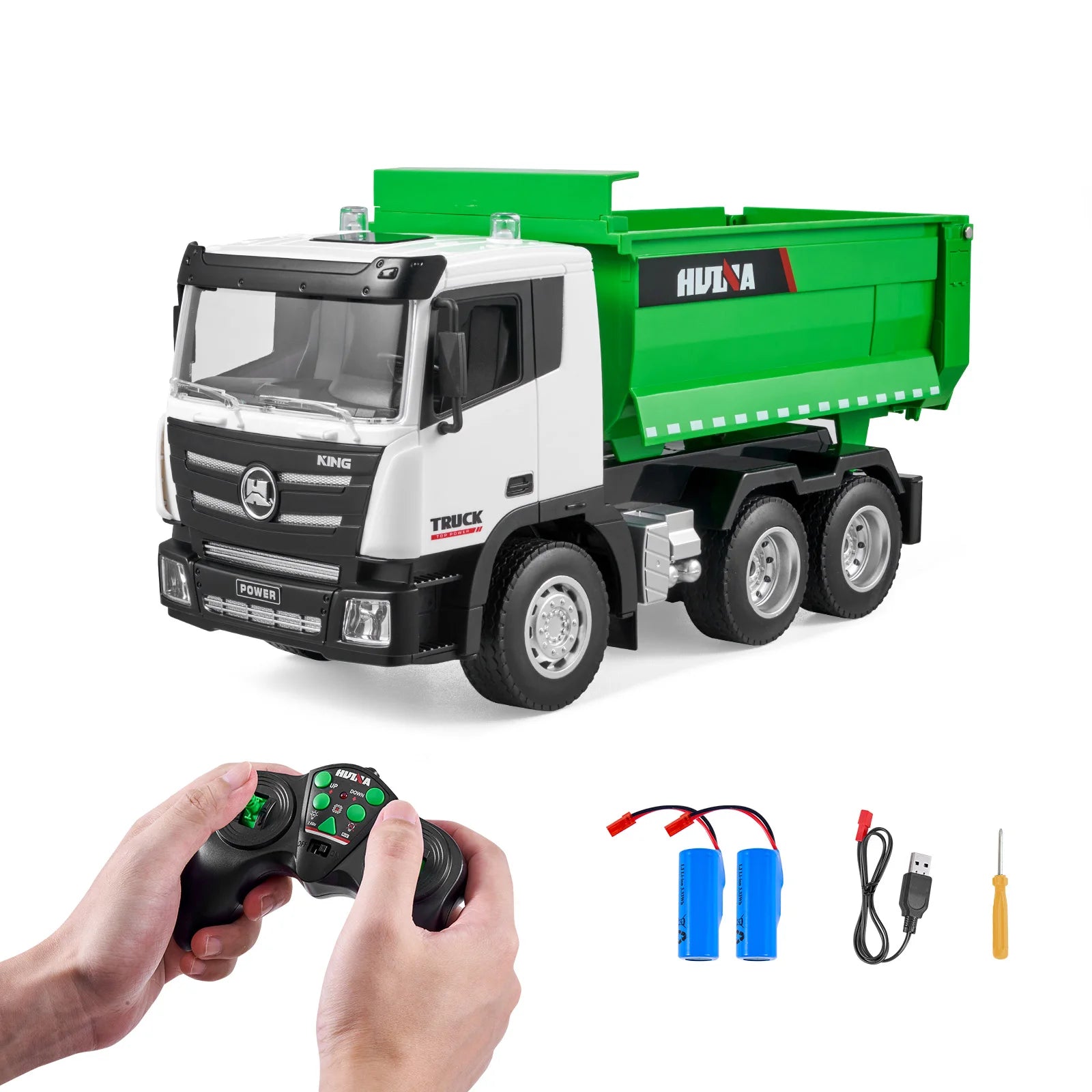 9-channel RC dump truck Toys Bulldozer Engineering Vehicle