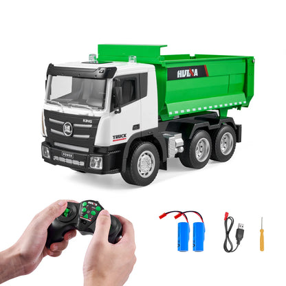 9-channel RC dump truck Toys Bulldozer Engineering Vehicle