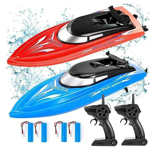 2Pack RH701 RC Battery Boat 2.4Ghz 25km/h High-Speed Sportsman Specialty Products