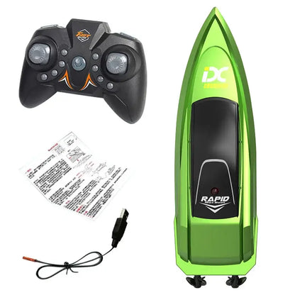 mini RC boat for kids Electric Speedboat Summer Water Play