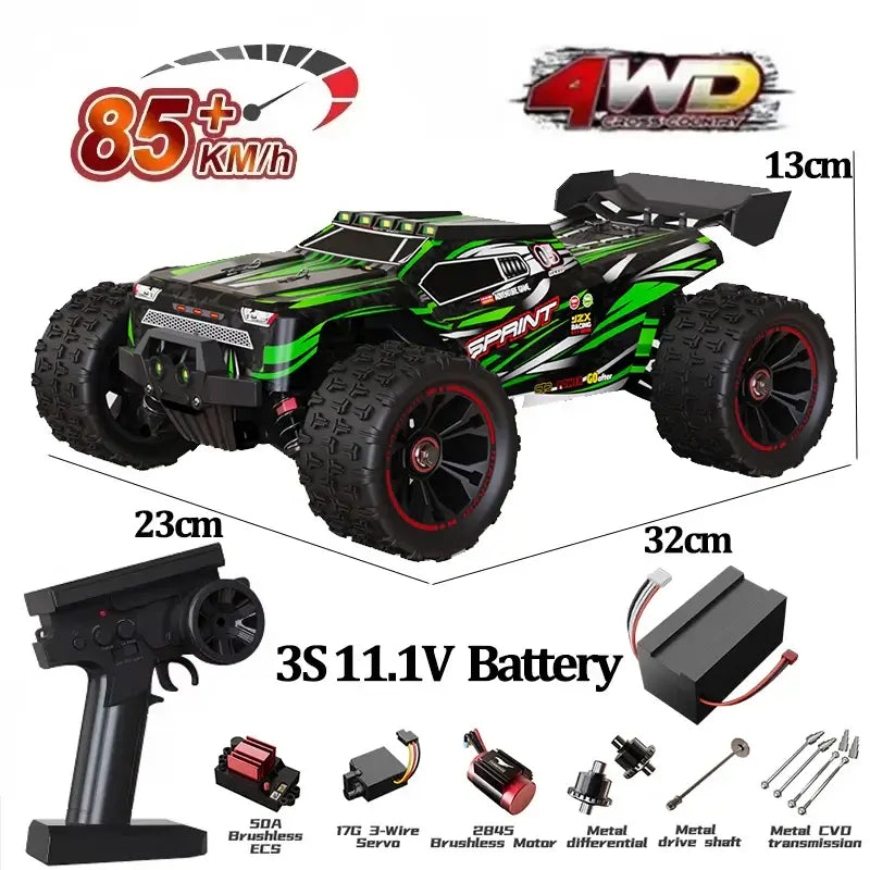 9522PRO 85KM/H RC Car Brushless Four-wheel Drive
