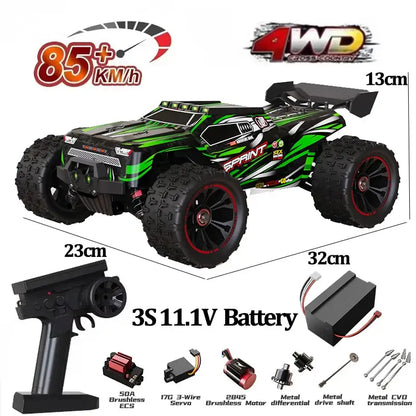 9522PRO 85KM/H High-speed RC Car Brushless Four-wheel Drive Sportsman Specialty Products