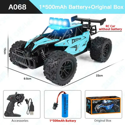 RC Car With LED Lights 2WD Off-road ZWN 1:16 Sportsman Specialty Products